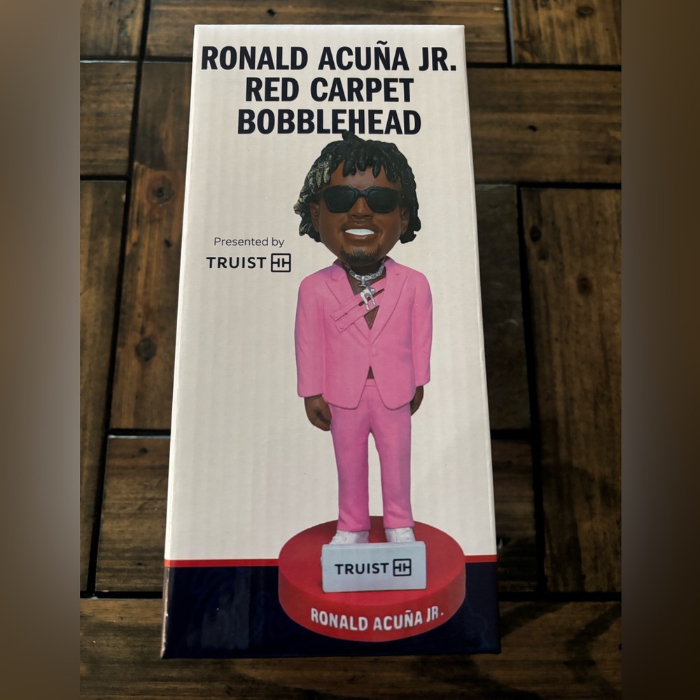 Ronald Acuna Jr. Truist Red Carpet Bobblehead